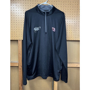 Austin Dillon #3 AAA Nike Golf Dri-Fit 1/4 Zip Black Windbreaker Adult Size XL